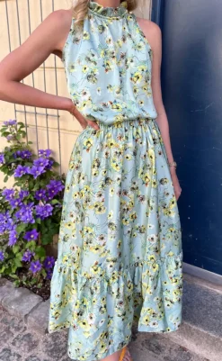 Clearance Nederdel - Hanna - Green Summer Nederdele