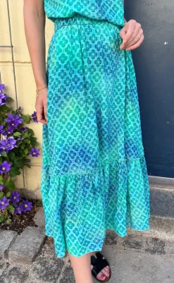 Best Nederdel - Hanna - Aqua Nederdele