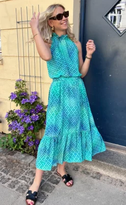 Best Nederdel - Hanna - Aqua Nederdele