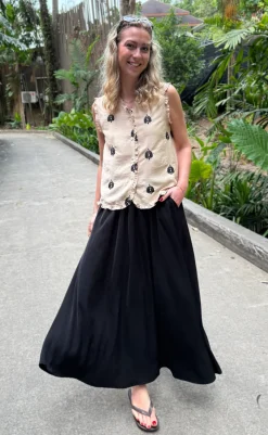 Online Nederdel - Lucia - Black Nederdele