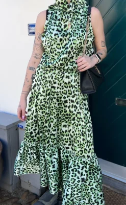 Best Nederdel - Hanna - Green Leo Nederdele