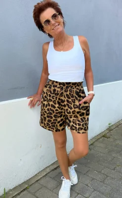 Hot Shorts - Liv - Leopard Shorts