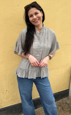 Online Skjorte - Michela - Greyish Skjorter