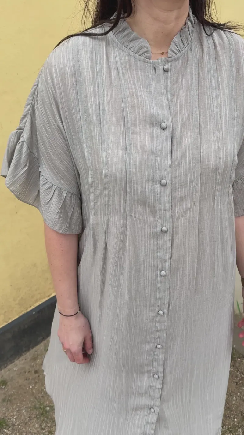 Online Skjorte - Michela - Greyish Skjorter