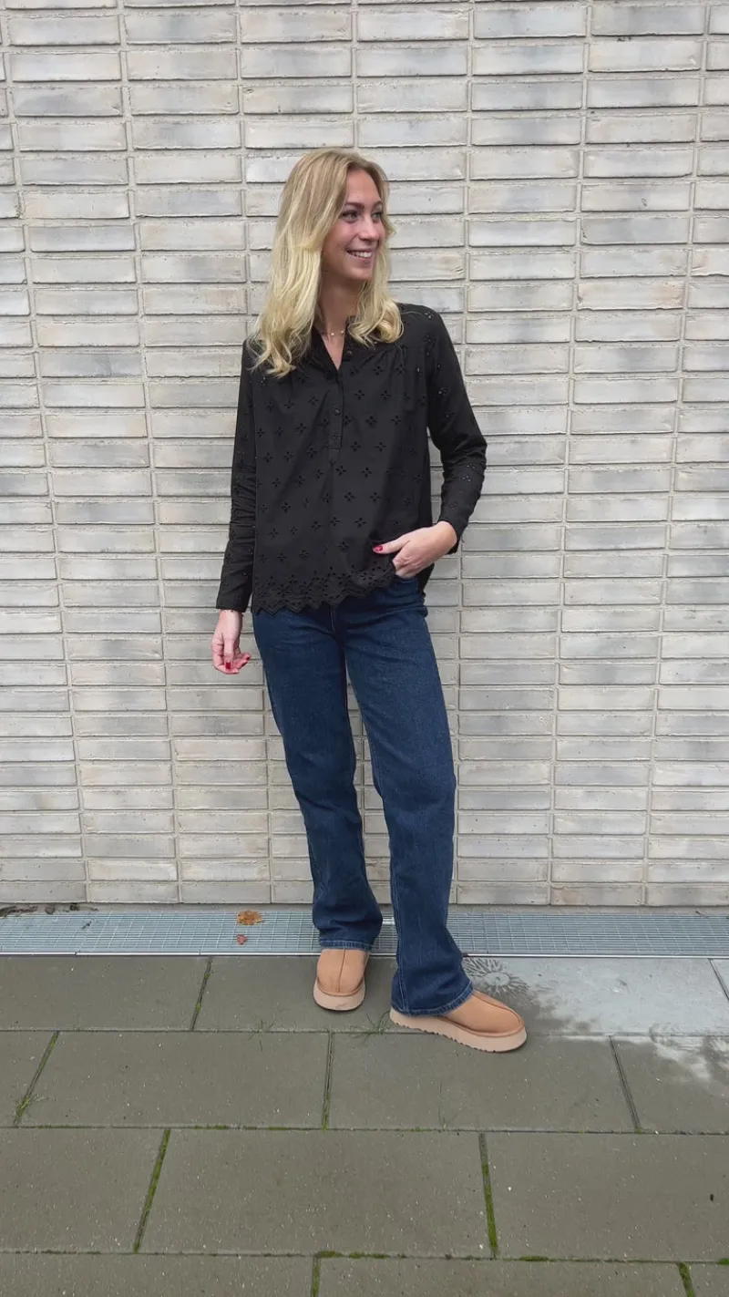 New Skjorte - Kia - Black Skjorter