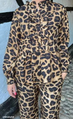 Online Skjorte - Evie - Leopard Skjorter