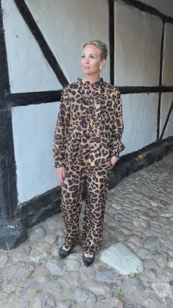 Online Skjorte - Evie - Leopard Skjorter