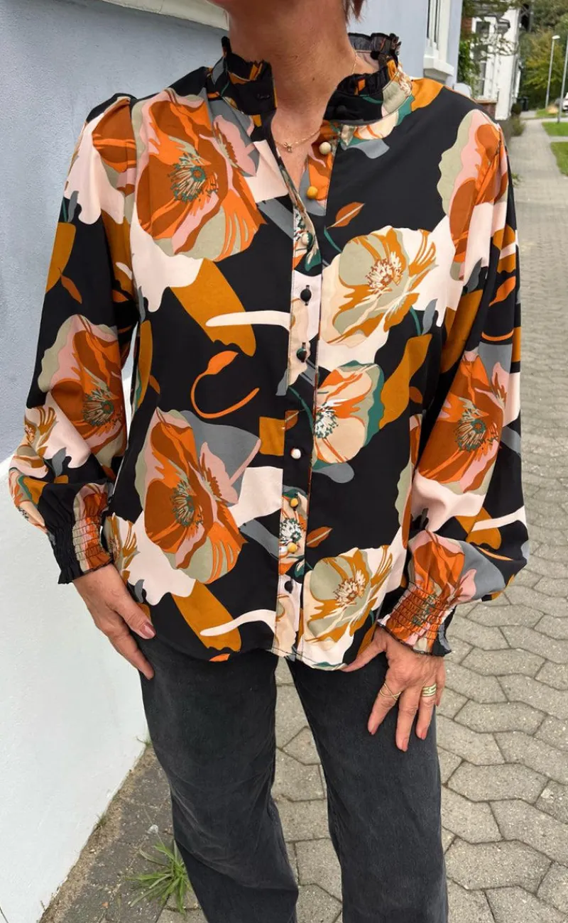 Hot Skjorte - Augusta - Mixed Big Flower Skjorter
