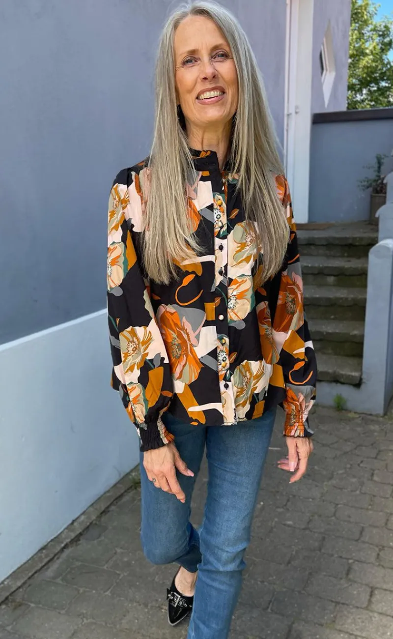 Hot Skjorte - Augusta - Mixed Big Flower Skjorter