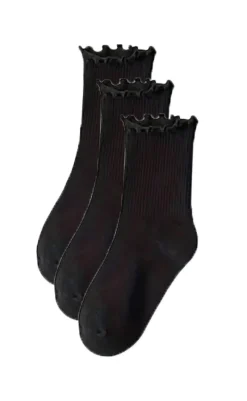 Outlet Strømper - Sally 3-pack - Black Strømper & Strømpebukser