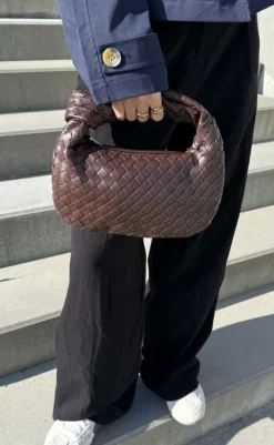 Online Taske - Ella Small - Dark Brown Tasker