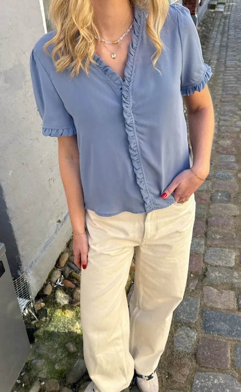 Sale Top - Catja - Blue T-shirts & Toppe