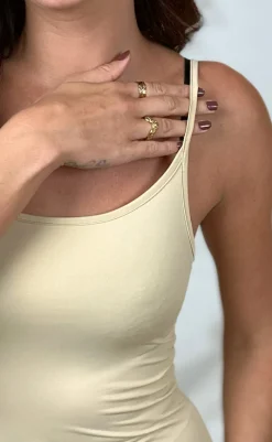 Clearance Top - Elena - Nude T-shirts & Toppe