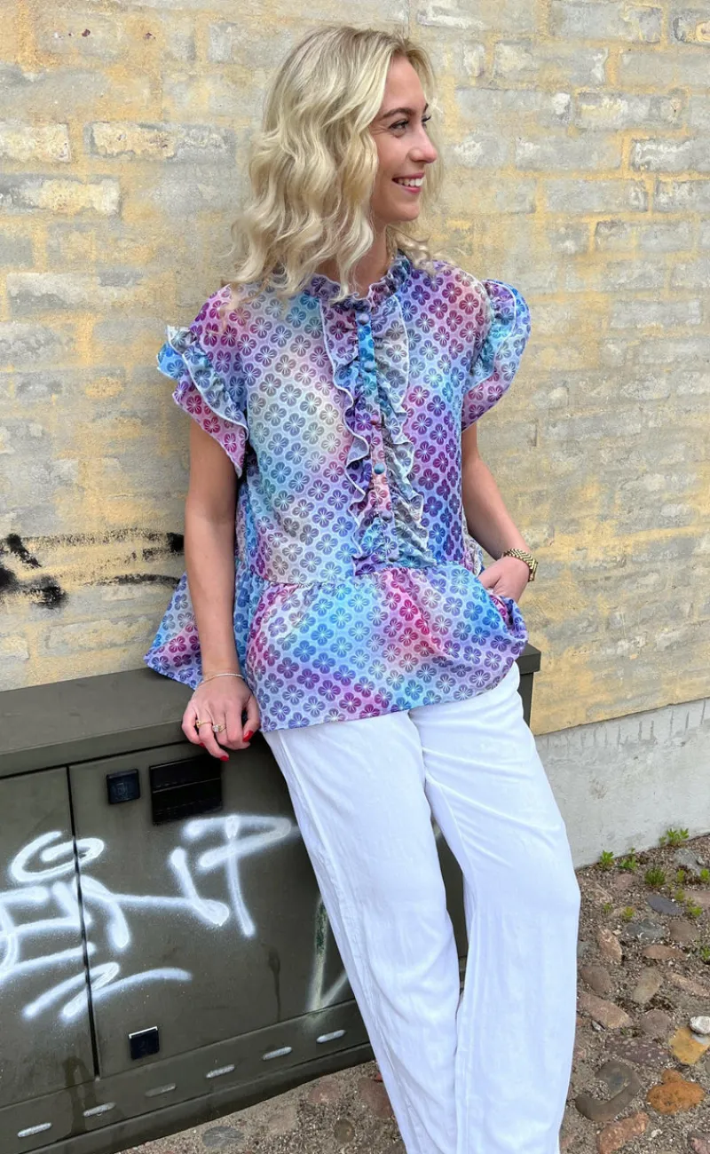 Discount Top - Freya - Lavender Mist T-shirts & Toppe