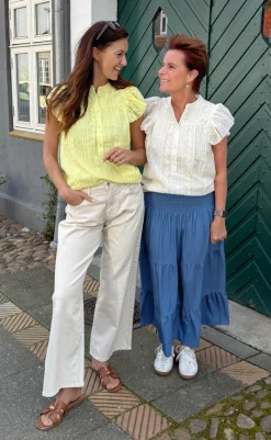 Top - Tania - Cream T-shirts & Toppe