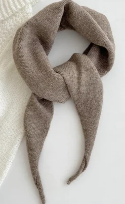 Discount Tørklæde - Sophie Triangle - Latte Tørklæder & Vanter