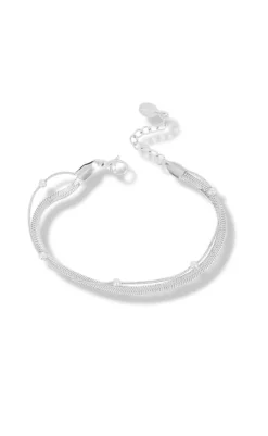 Discount Armbånd - Barcelona - Silver Colour Smykker
