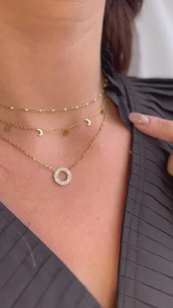 Sale Halskæde - Stockholm - Gold Colour Smykker