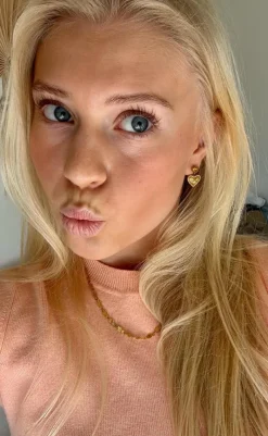 Halskæde - Varna Sun - Gold Colour Smykker