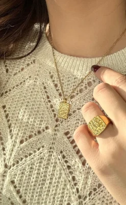 Hot Halskæde - Montana - Gold Colour Smykker