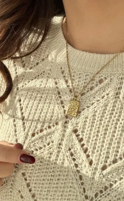 Hot Halskæde - Montana - Gold Colour Smykker