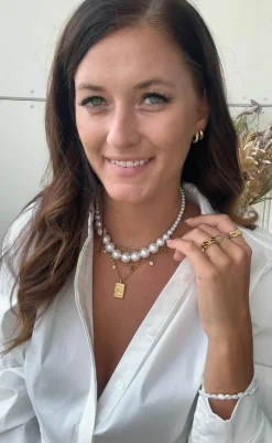 Hot Halskæde - Montana - Gold Colour Smykker