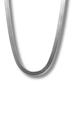 Outlet Halskæde - Chicago - Silver Colour Smykker