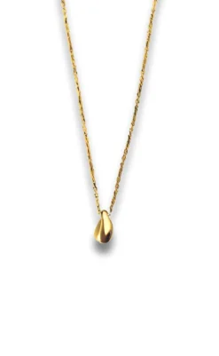 New Halskæde - Dakota Drop - Gold Colour Smykker