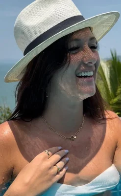 Online Halskæde - Cologne - Gold Colour Smykker