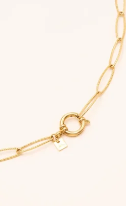 Online Halskæde - Cologne - Gold Colour Smykker