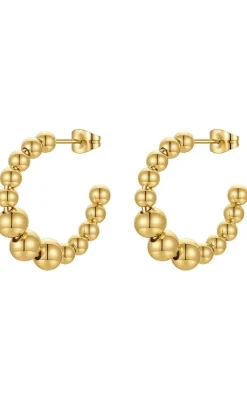 Outlet Øreringe - Emily - Gold Colour Smykker