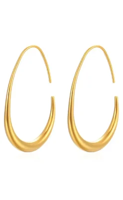 Sale Øreringe - Sif - Gold Colour Smykker