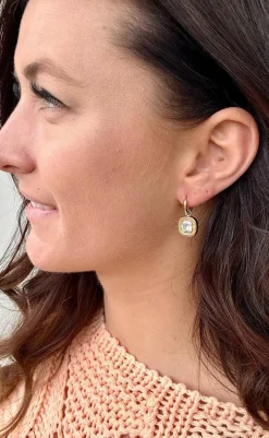 New Øreringe - Manila - Gold Colour Smykker