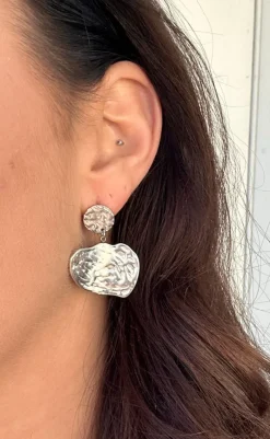 Outlet Øreringe - Lyon - Silver Colour Smykker