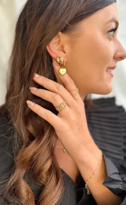 Outlet Øreringe - Athen - Gold Colour Smykker