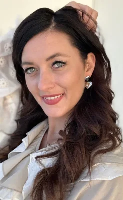 Discount Øreringe - Odessa Heart - Silver Colour Smykker