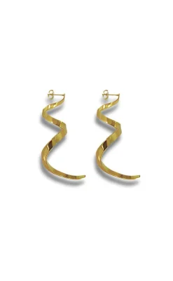 Øreringe - Los Angeles - Gold Colour Smykker