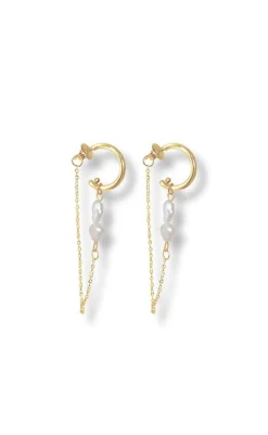 Hot Øreringe - Lund - Gold Colour Smykker