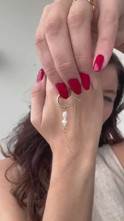 Hot Øreringe - Lund - Gold Colour Smykker