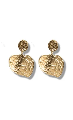 Outlet Øreringe - Lyon - Gold Colour Smykker