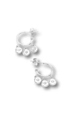 Online Øreringe - Rome - Silver Colour Smykker