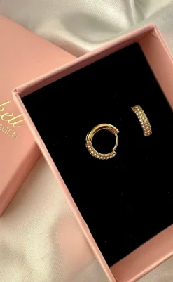 Online Øreringe - Alicante - Gold Colour Smykker