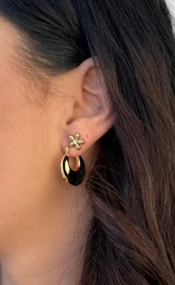 Clearance Øreringe - Kaya - Gold Colour Smykker