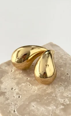 Øreringe - Dakota Drop - Gold Colour Smykker