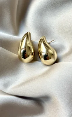 Øreringe - Dakota Drop - Gold Colour Smykker