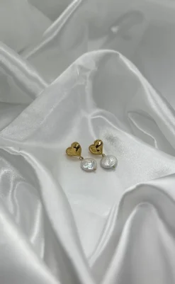 Sale Øreringe - Elba Heart - Pearl Smykker