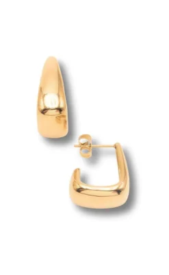 New Øreringe - Monaco - Gold Colour Smykker