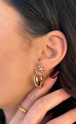 New Øreringe - Liverpool - Gold Colour Smykker