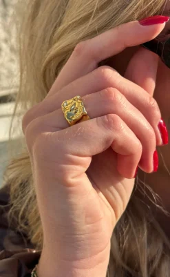 Clearance Ring - Mathilde - Gold Colour Smykker