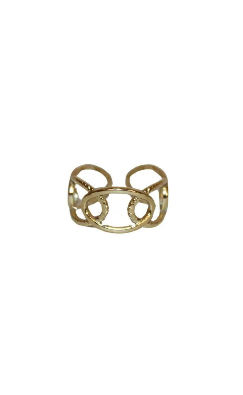 Clearance Ring - Svaneke - Gold Colour Smykker